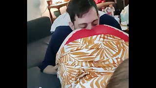 Cheating redhead eaten in foreign lands from behind